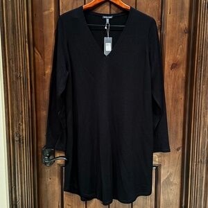 Eileen Fisher V-Neck sweater dress/tunic Size XL